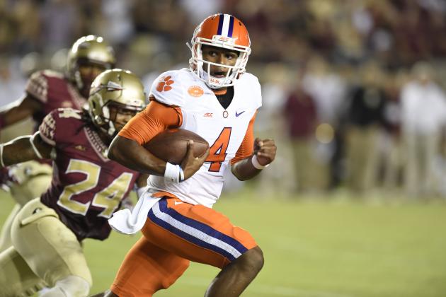No. 17 Florida State at No. 3 Clemson