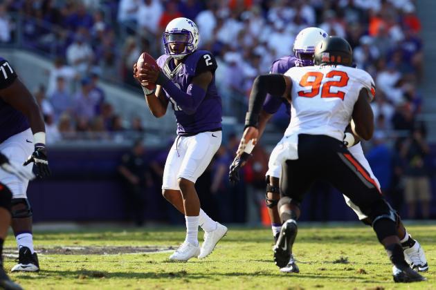 No. 5 TCU at No. 12 Oklahoma State