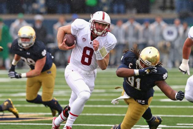 No. 6 Notre Dame at No. 9 Stanford