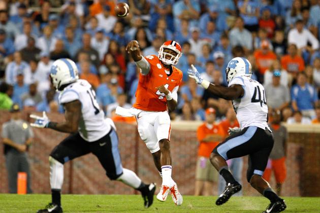 ACC Championship: No. 1 Clemson vs. No. 8 North Carolina