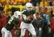 Baylor RB Shock Linwood and QB Seth Russell