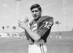Alabama's Joe Namath poses at practice before facing Texas in the Orange Bowl.