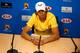 Rafael Nadal takes questions after his first-round loss at the 2016 Australian Open.