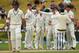 Australia celebrate a wicket early on Day 4 in Wellington, New Zealand.