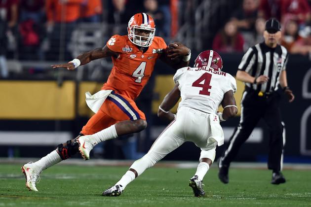 2. Deshaun Watson, QB, Clemson