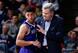 Holy Cross coach Bill Carmody seems to be saying all the right stuff in March.