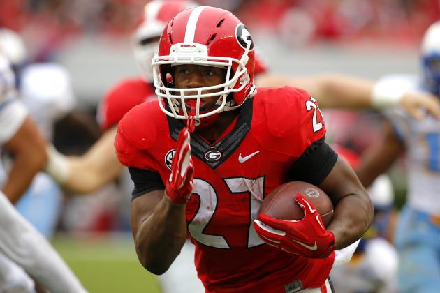 10. Georgia RB Nick Chubb