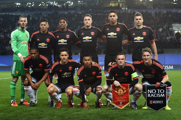 Energy class Each player Manchester United 2015/16 Premier League season