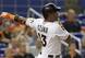 Marcell Ozuna is absent from the leaderboard despite hitting .320 with 16 home runs.