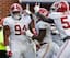 Da'Ron Payne was credited with 36 tackles in 2016 and also scored a touchdown on a fumble return.