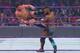 Noam Dar kicking Cedric Alexander's head off.