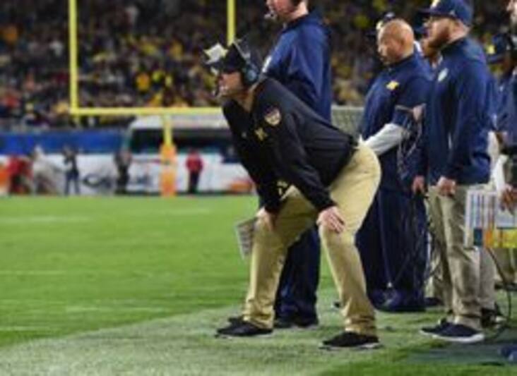 It's unfathomable to think Michigan coach Jim Harbaugh won't field a strong offense in 2017.