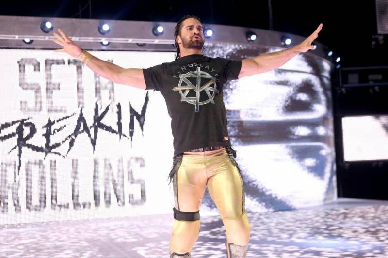 Image result for WrestleMania 33 photos seth rollins
