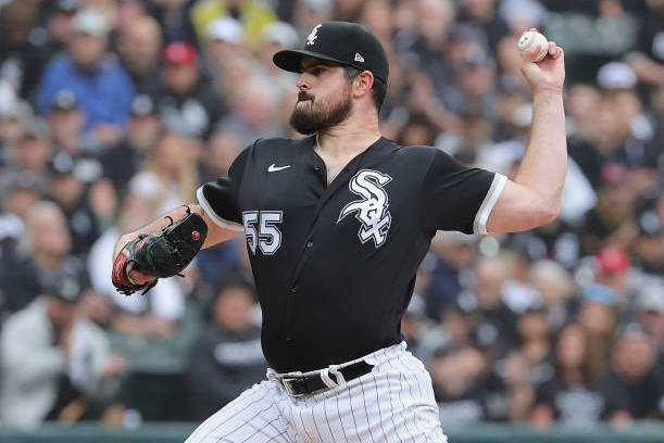 Carlos Rodon lets loose during throwing program for White Sox