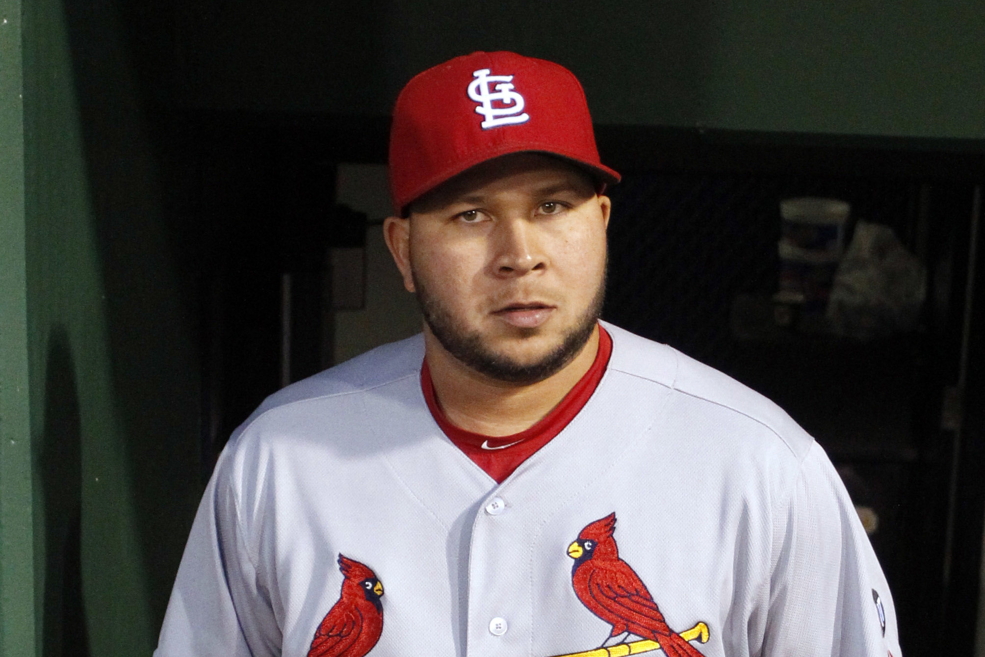 Jhonny Peralta of St. Louis Cardinals reports, hopes to redeem