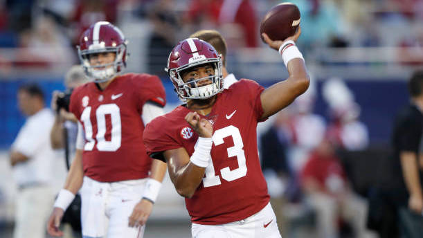White Beats Tua Tagovailoa Crimson In 2019 Alabama Spring Game