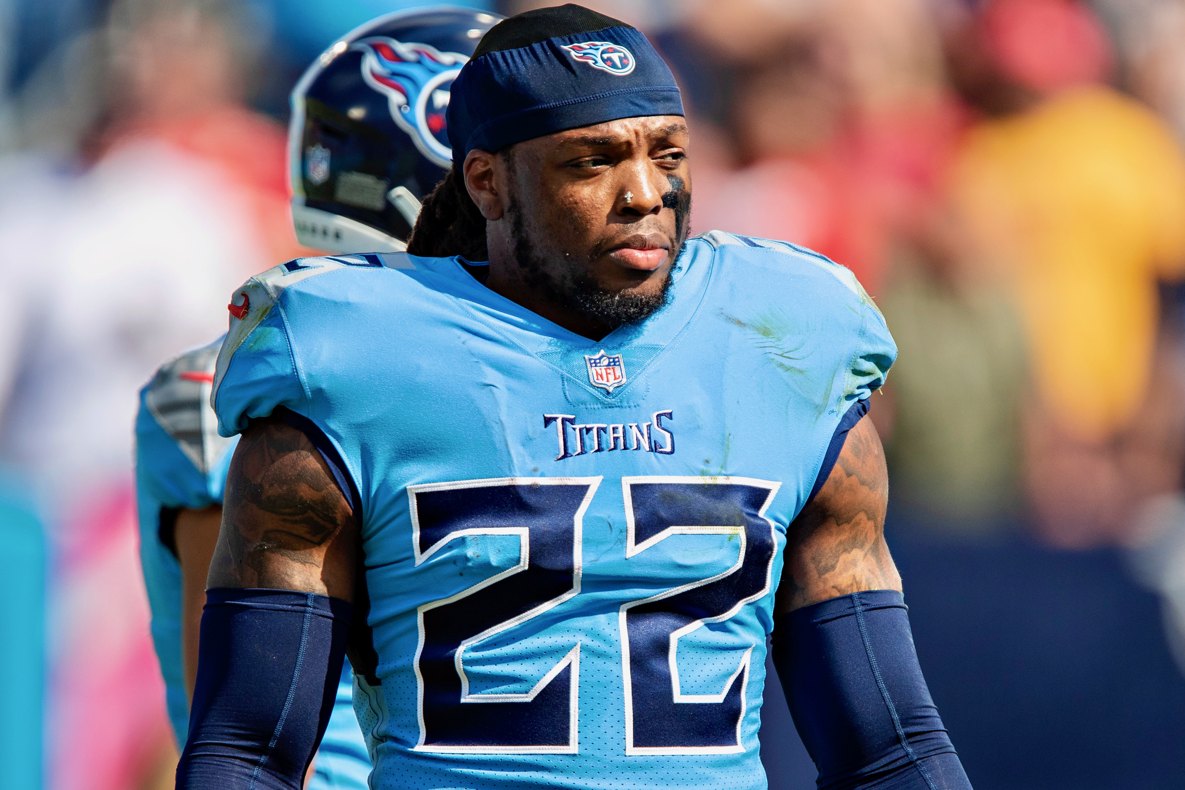 Wes on Broadway on X: DHop in the #Titans throwbacks against the