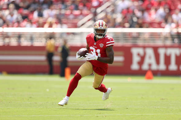 49ers-Rams Injury Report: Tevin Coleman, Tom Compton ruled out