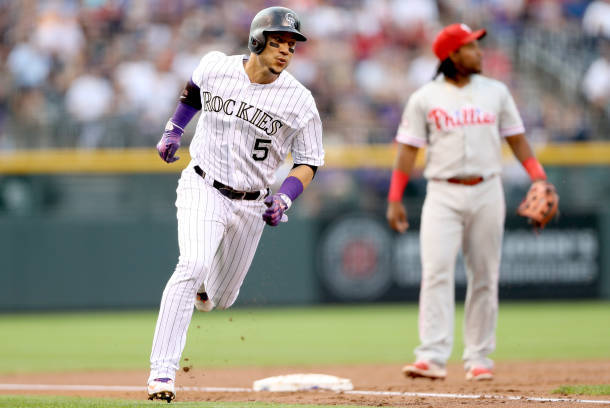 Carlos Gonzalez hits cleanup as Rockies try to end slump in NLDS