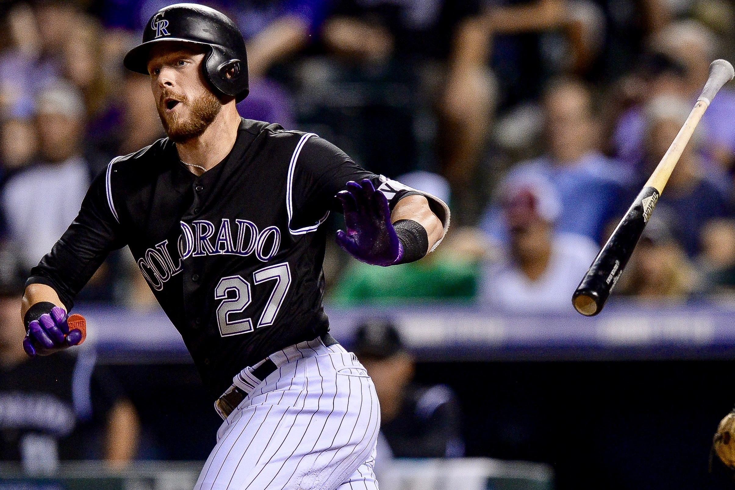 Different day, same Story! Trevor Story hits a GRAND SLAM! His