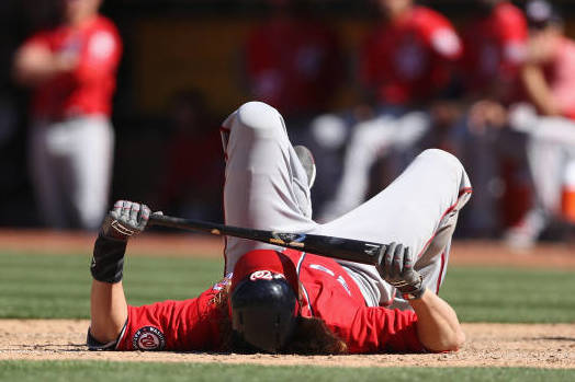 Nationals' Jayson Werth Placed on 10-Day DL with Foot Injury