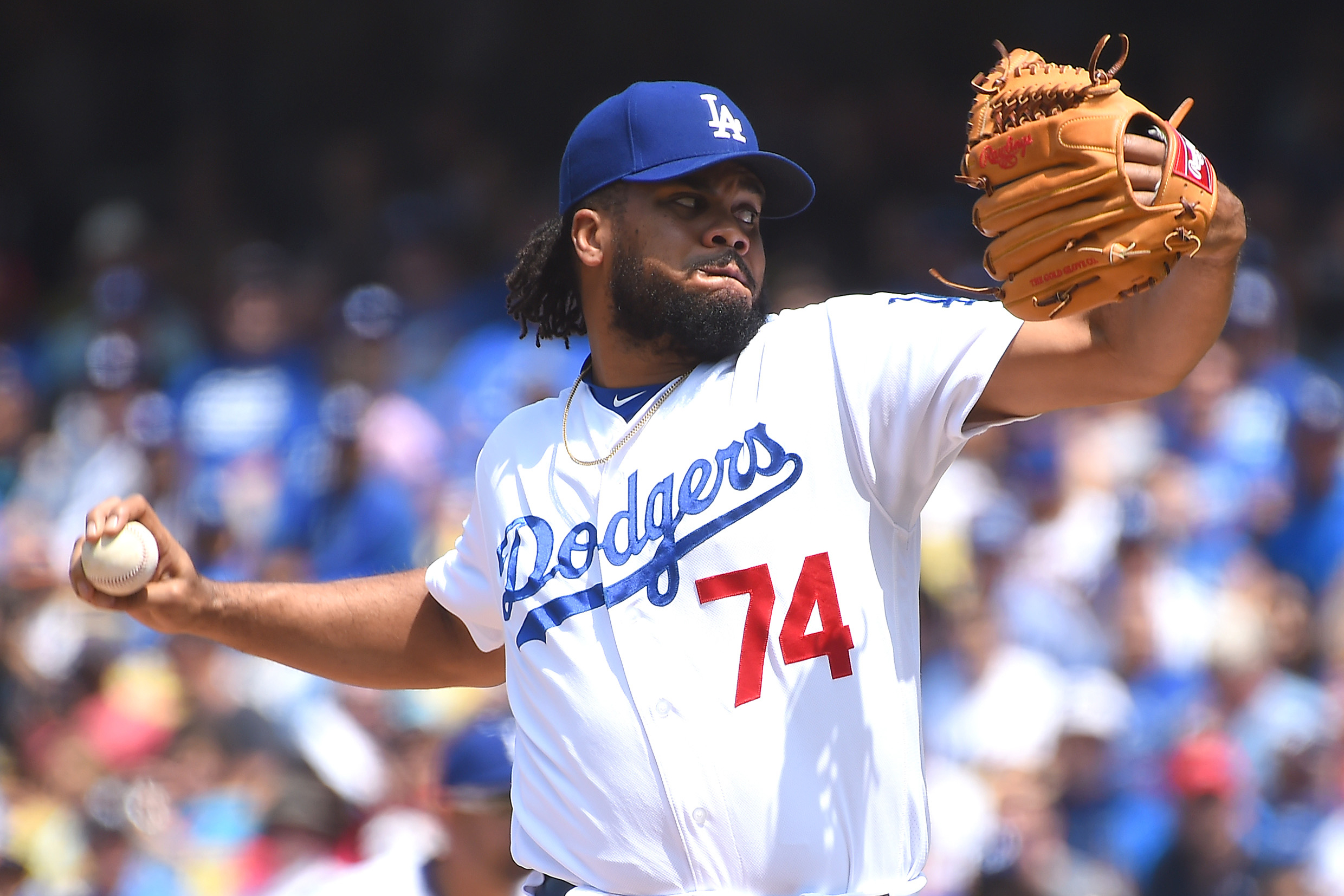 Kenley Jansen - Great day with the family. 💙Allllllmost achieved