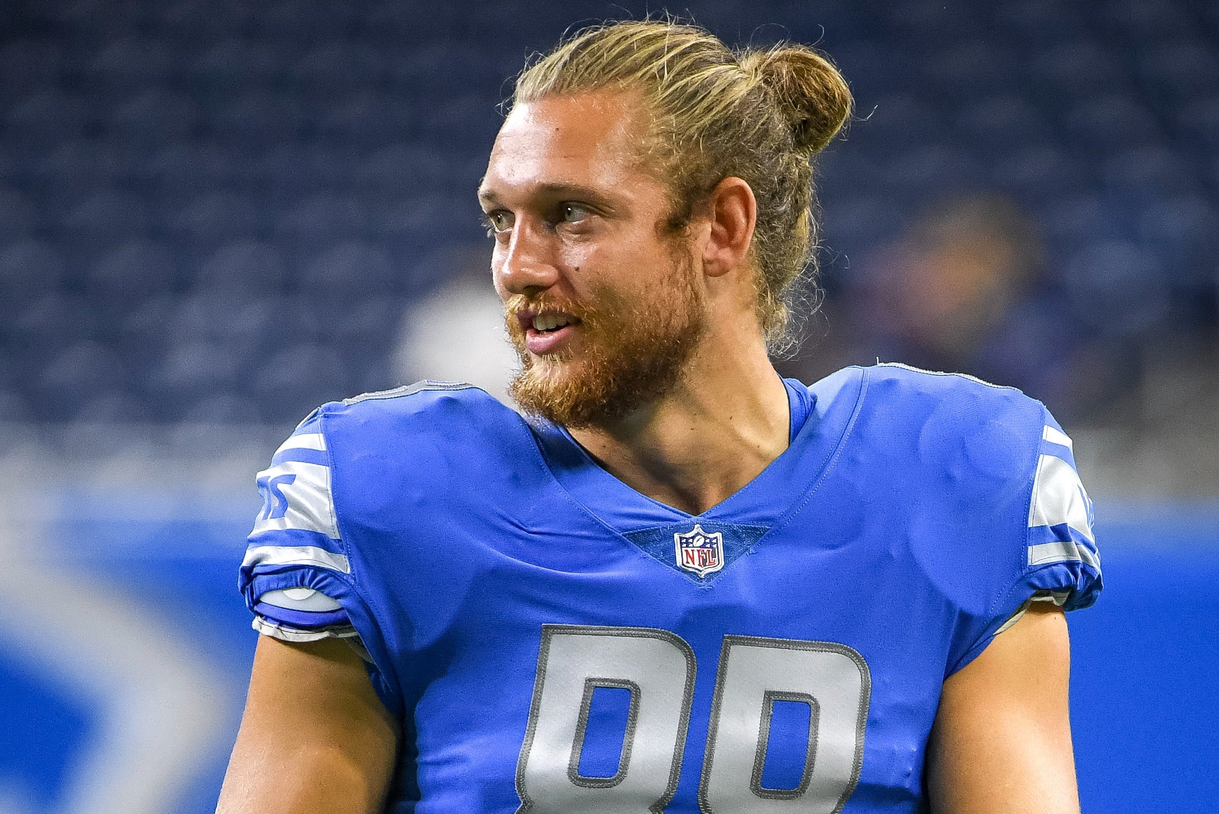 Report: Detroit Lions TE T.J. Hockenson's season is over after undergoing  thumb surgery 