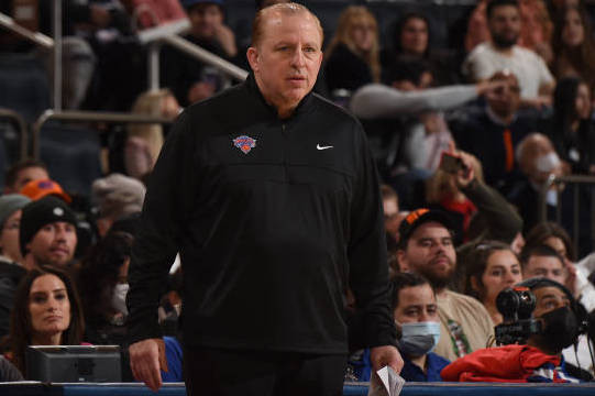 New York Knicks' Head Coach Tom Thibodeau Outfit Hooded Sweatshirt, by  Quangvanchau