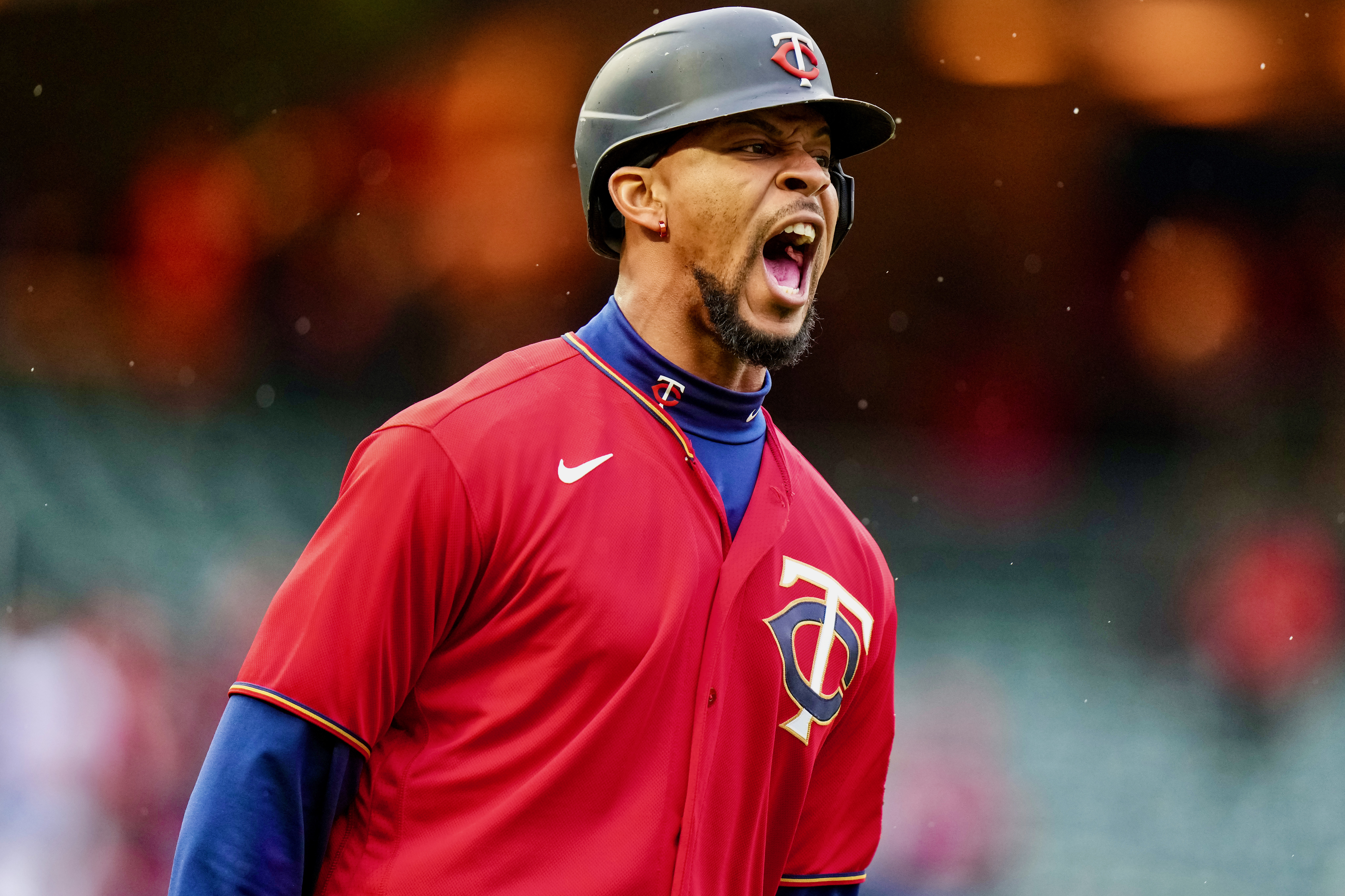 Byron Buxton very hyped after Signing his 7 year, $100 Million