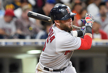 Dustin Pedroia Pedey Boston Red Sox Majestic 2018 Players