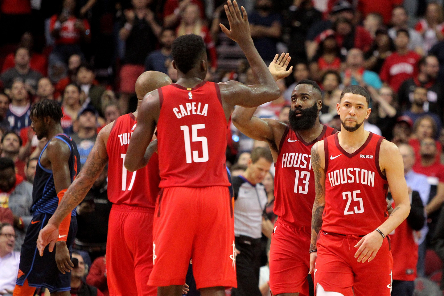Houston Rockets Vs Oklahoma City Thunder 2018 12 25 Bleacher