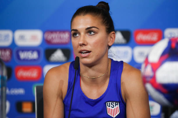 Image result for Alex Morgan: "Megan Rapinoe has put the USWNT on her back" 💪