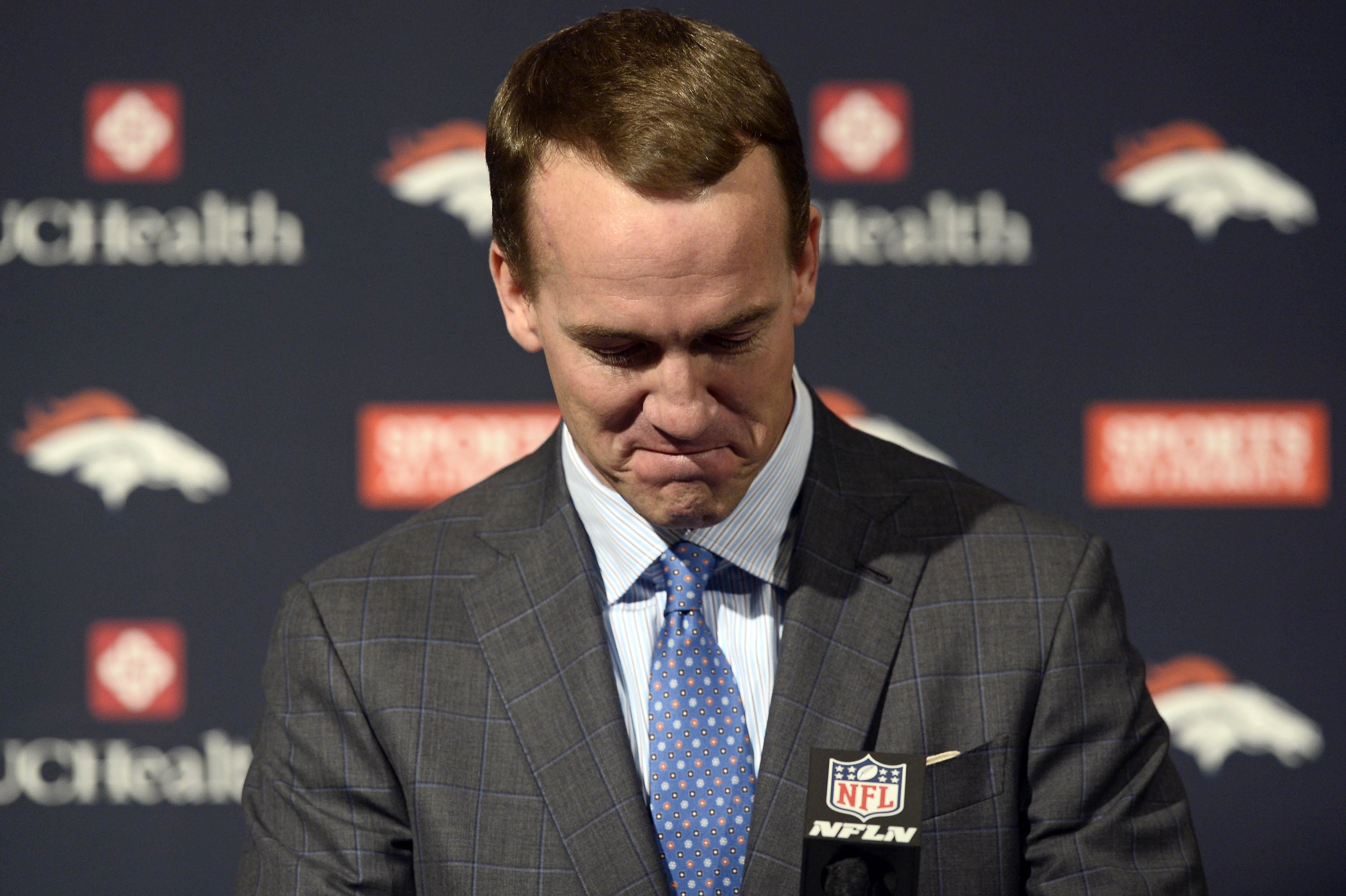 Peyton Manning denies UT allegations in retirement press