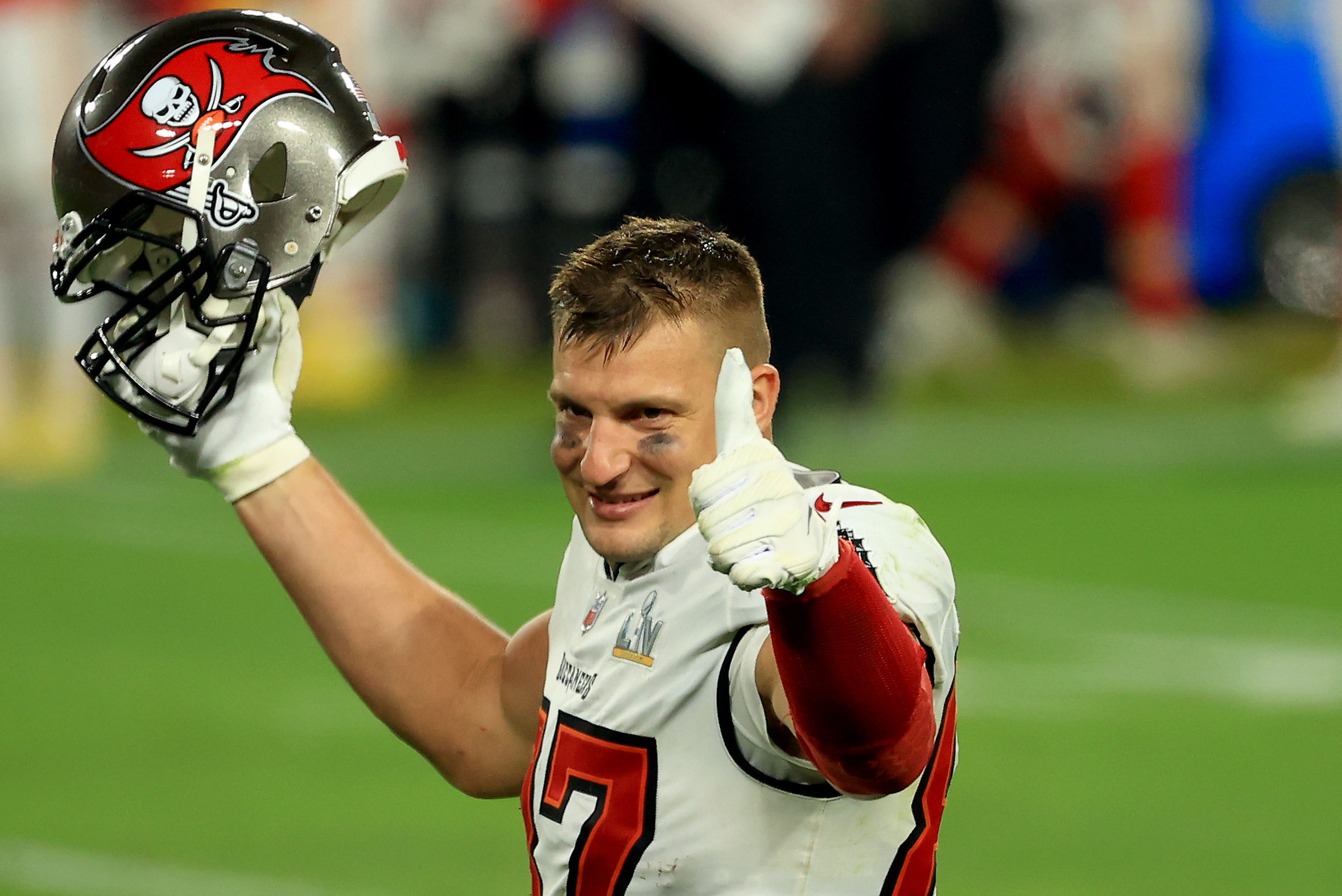 Gronkowski says he would play alongside Bengals quarterback now that Brady  is retired: 'I just love his swag'