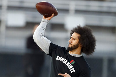 Bleacher Report - Colin Kaepernick has been quiet. But his supporters are  louder than ever 