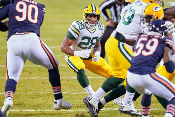 Ryan Wood on X: #Packers RB AJ Dillon is just a massive, massive