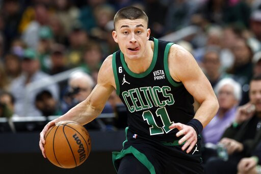 Payton Pritchard shows tenacity in fighting for minutes with Celtics - The  Athletic