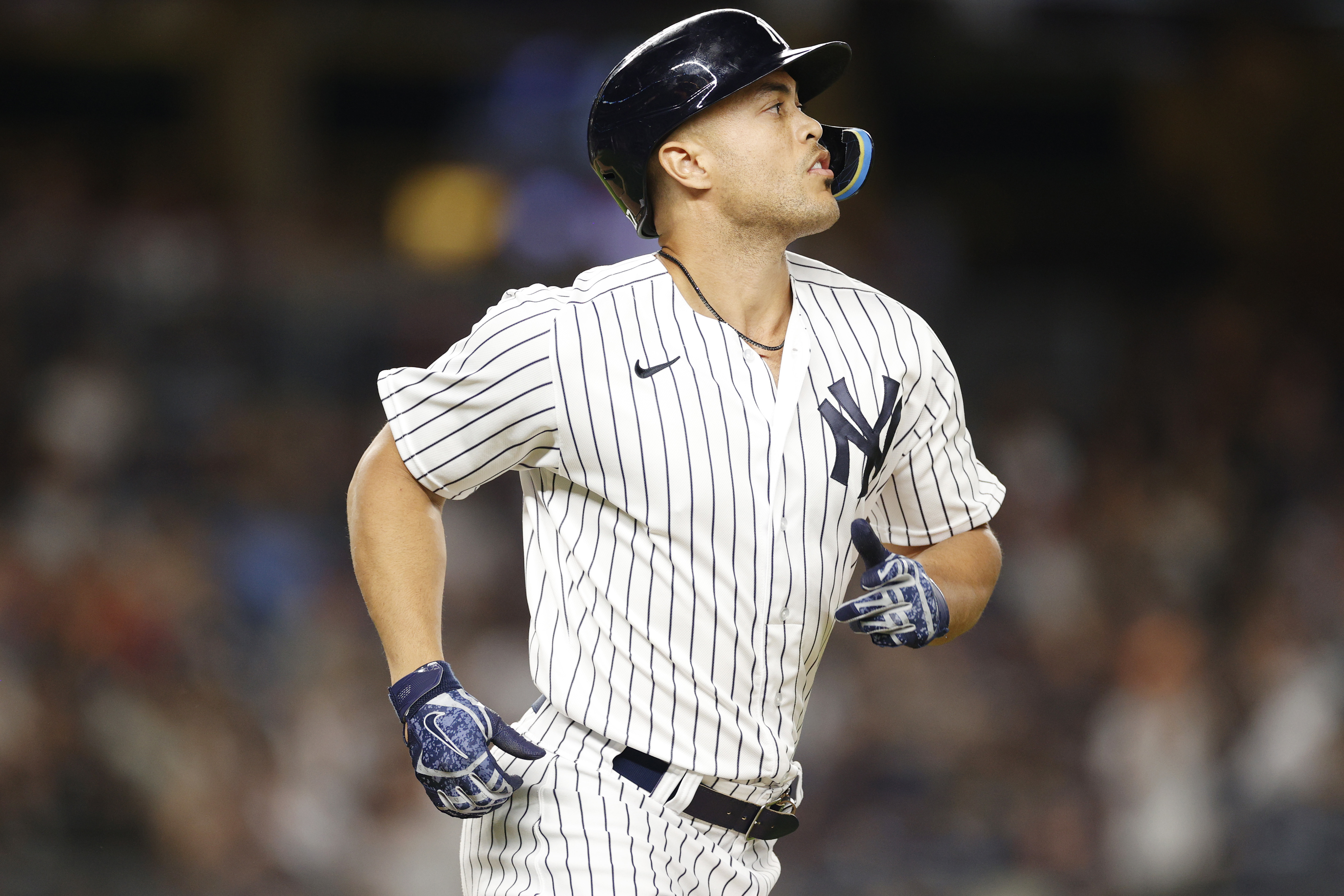 Yankees At-Bat of the Week: Giancarlo Stanton's laser beam double -  Pinstripe Alley