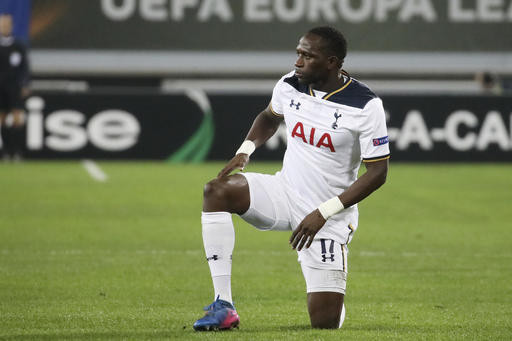 Moussa Sissoko Tottenham Hotspur Away Jersey Green 2020 21 in 2023