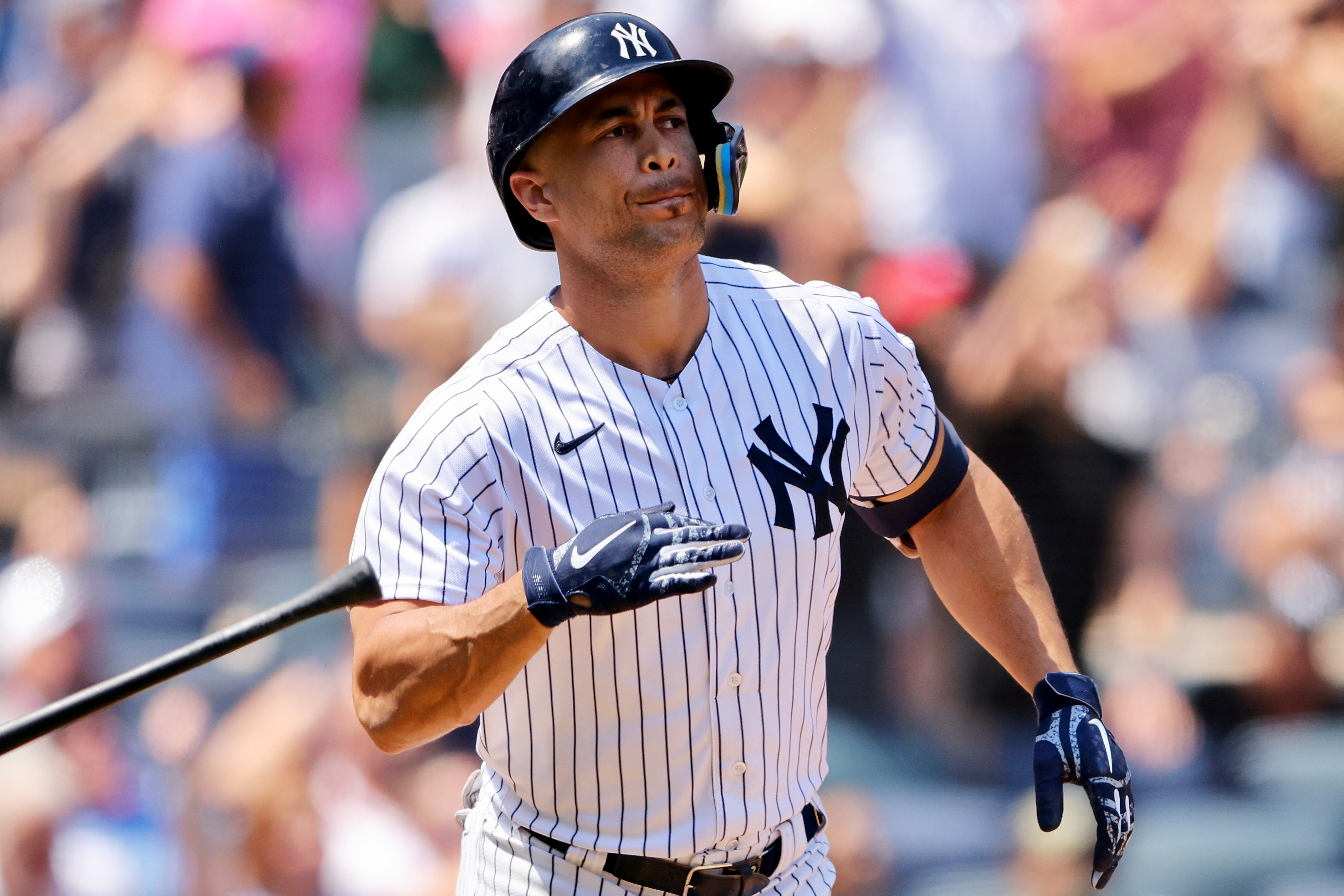 Yankees At-Bat of the Week: Giancarlo Stanton's game tying homer -  Pinstripe Alley