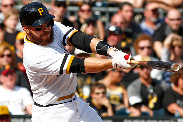 In the battle of Russell Martin versus the netting, Russell Martin won   barely