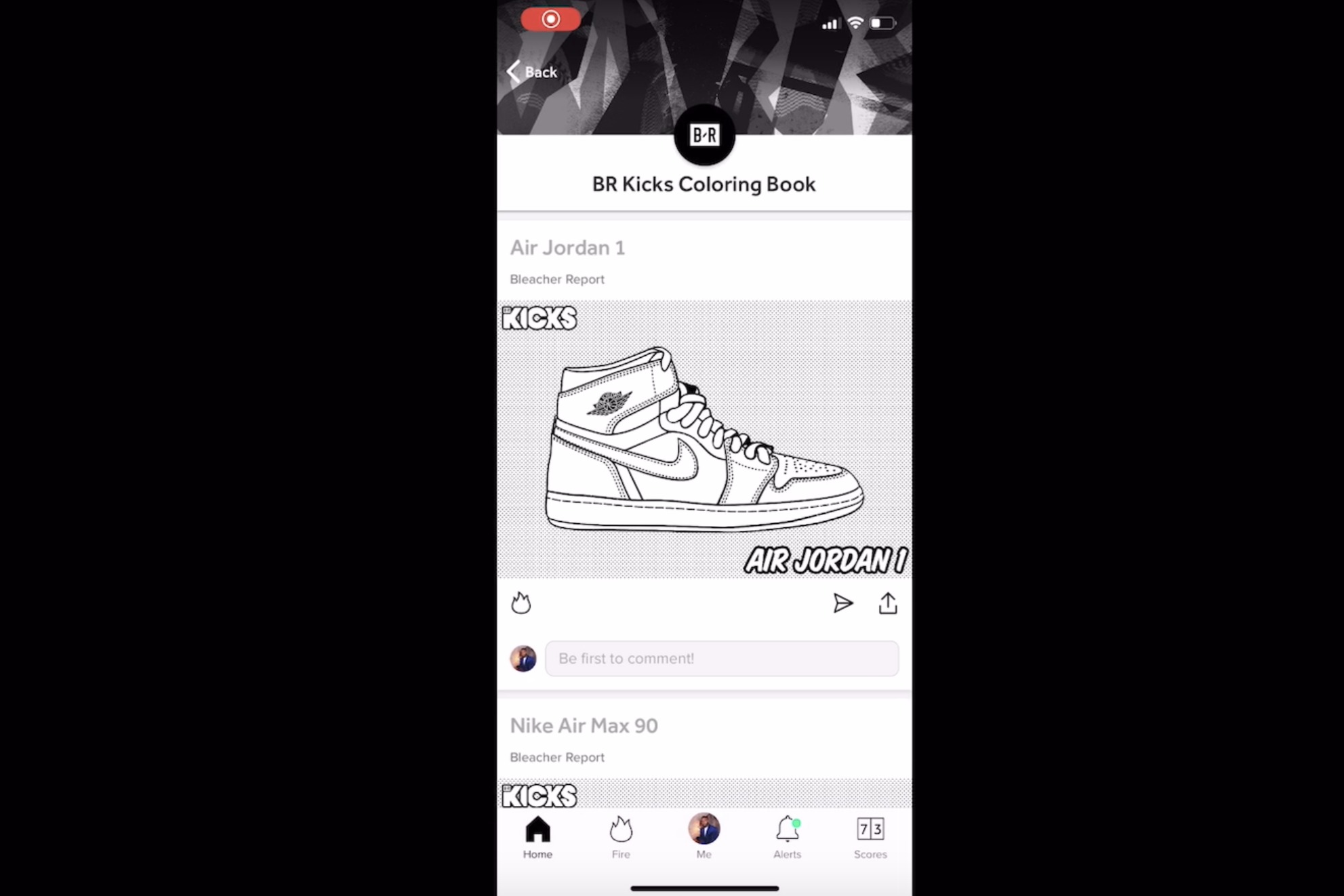 Download Br Kicks Coloring Book Bleacher Report Latest News Videos And Highlights