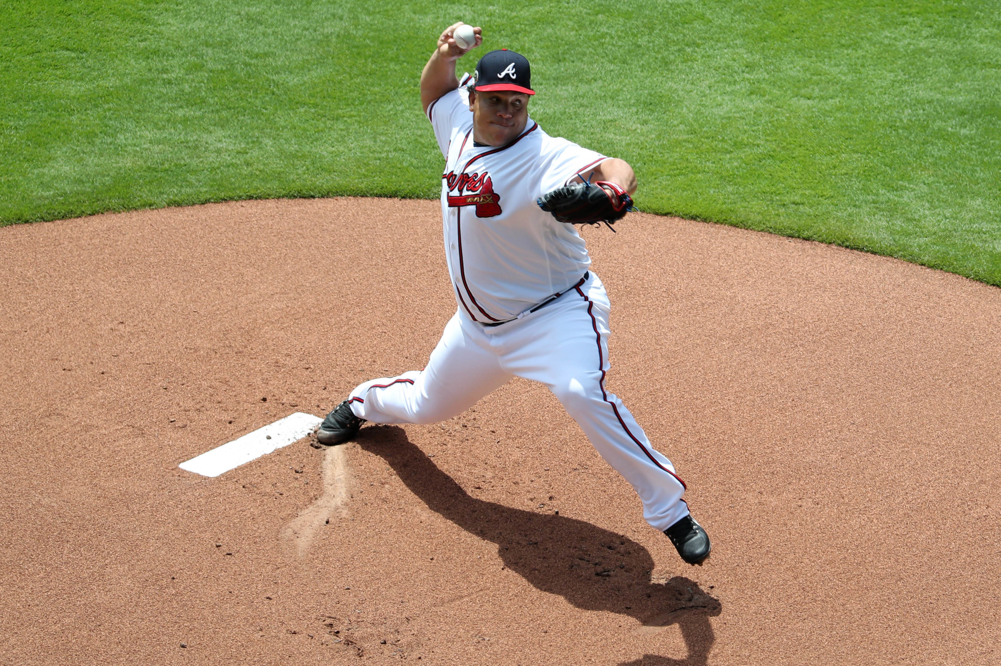 GROUND BALL WITH EYES: Bartolo Colon breaks record for most PA