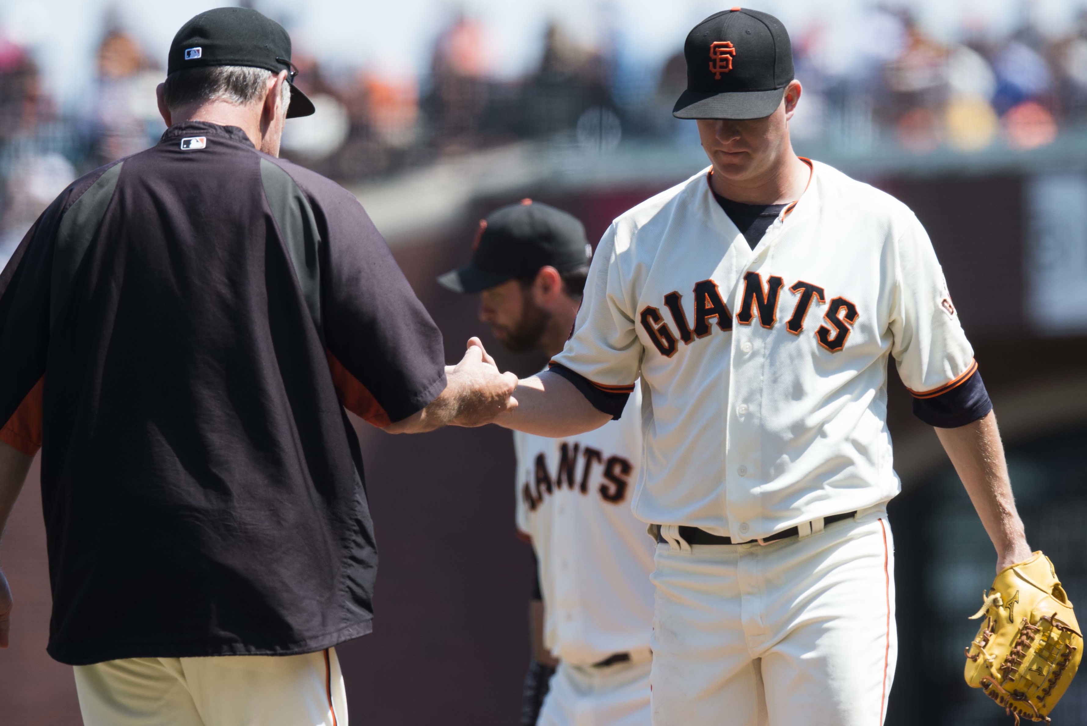 Majestic Athletic MLB San Francisco Giants Matt Cain Black