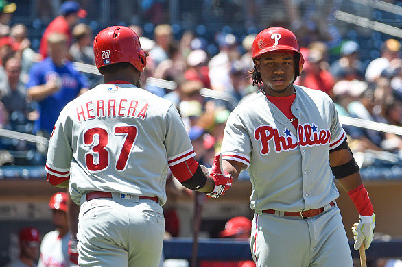 Cesar Hernandez Philadelphia Phillies Baseball Player Jersey — Ecustomily