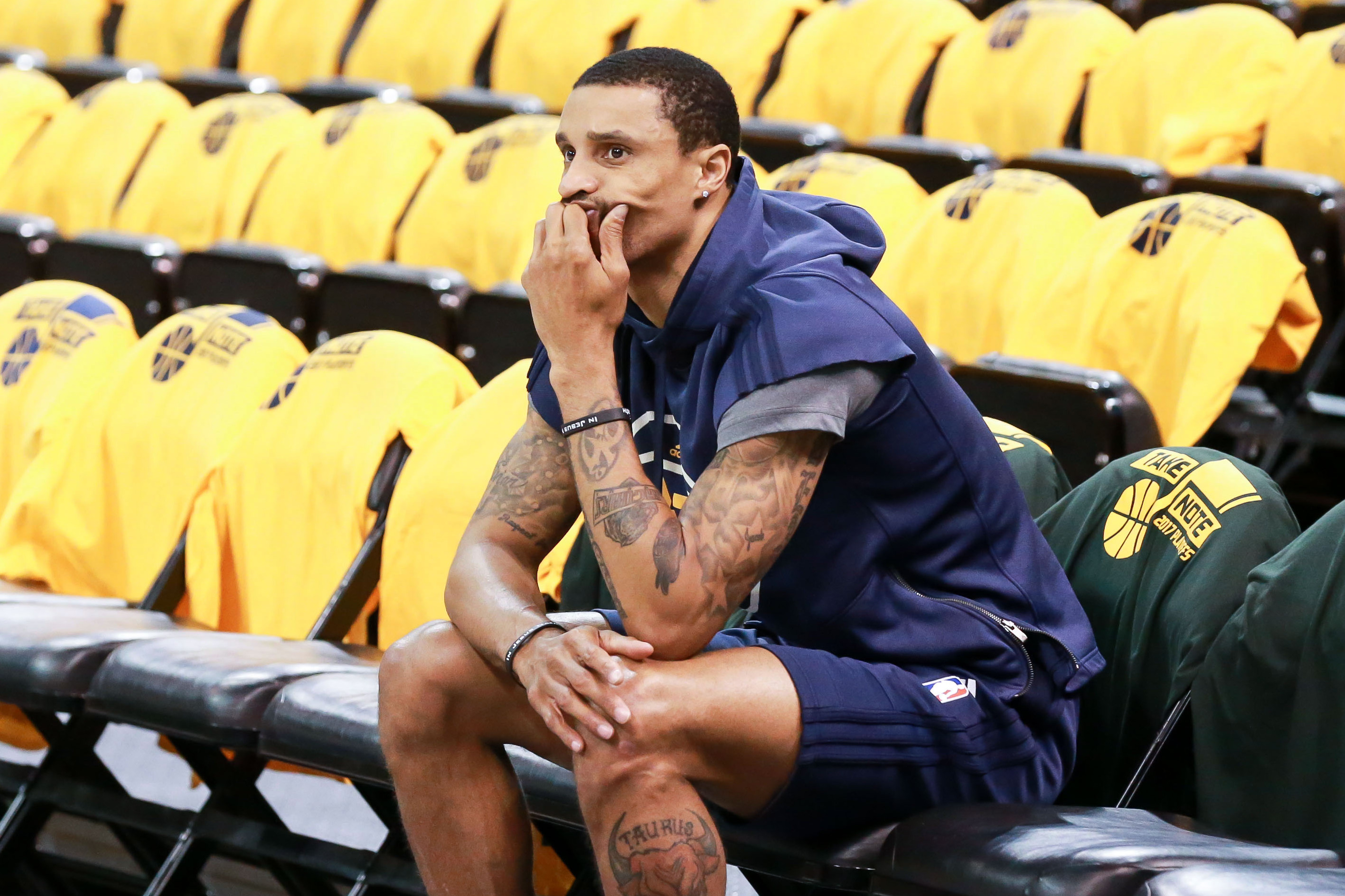 Hoop Central on X: George Hill in only 24 Minutes tonight: 21 PTS - 4 REB  - 3 AST - 1 STL - 89 FG% - 4/4 3PM Efficient work. 🔥   / X
