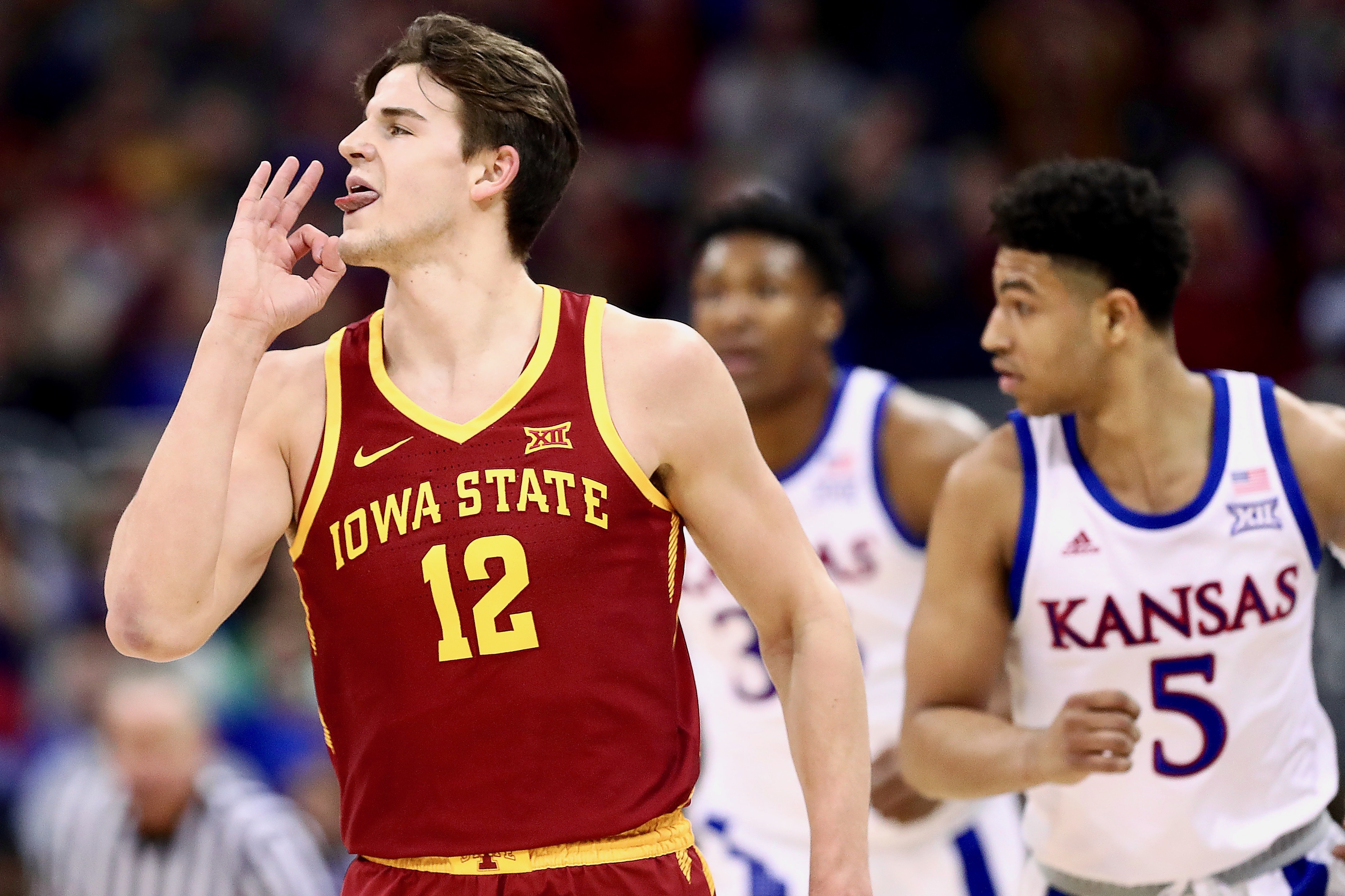 Iowa State Beats Dedric Lawson Kansas 78 66 To Win 2019 Big 12