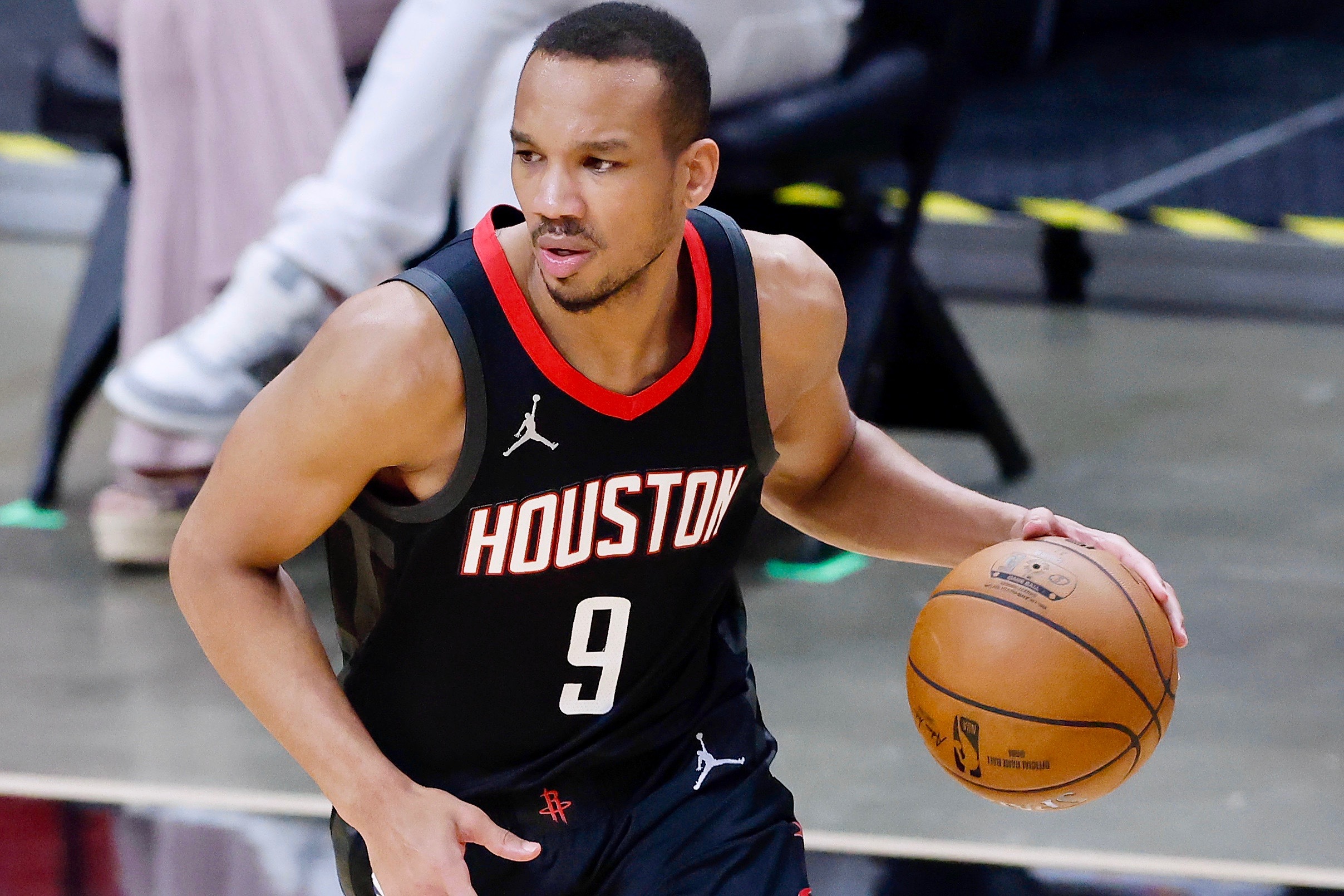 Avery Bradley has been the Lakers' star defender early in training