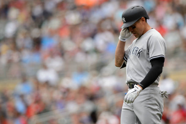 Jacoby Ellsbury officially placed on disabled list with subluxed right  shoulder - NBC Sports