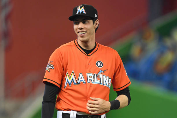 Christian Yelich shares the shaving cream, Christian Yelich, Major League  Baseball, Miami Marlins